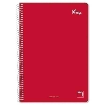 BLOCK PACSA XTRA 4º 80h PT.2,5 ROJO - Pack de 5 unidades
