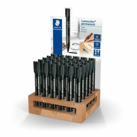 352-9 CA30 marcador permanente Punta redonda Negro 30 pieza(s)