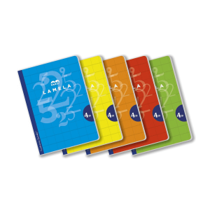 LAMELA LIBRETA 50h A4 CDV. 4 PACK 5