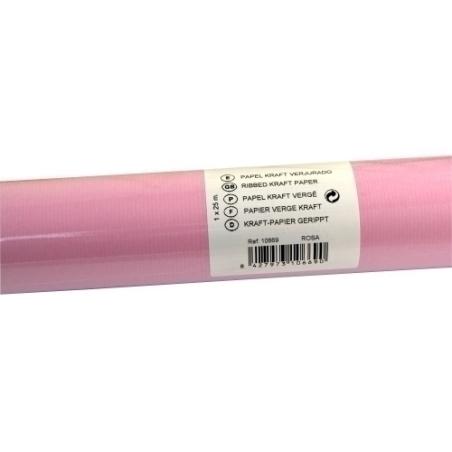 PAPEL EMB.KRAFT SADIP.FUSION 1x50 m ROSA