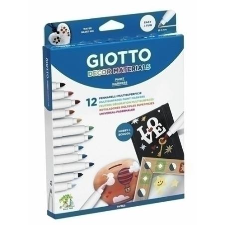 ROTUL.GIOTTO DECOR MATERIALS ESTUCHE 12