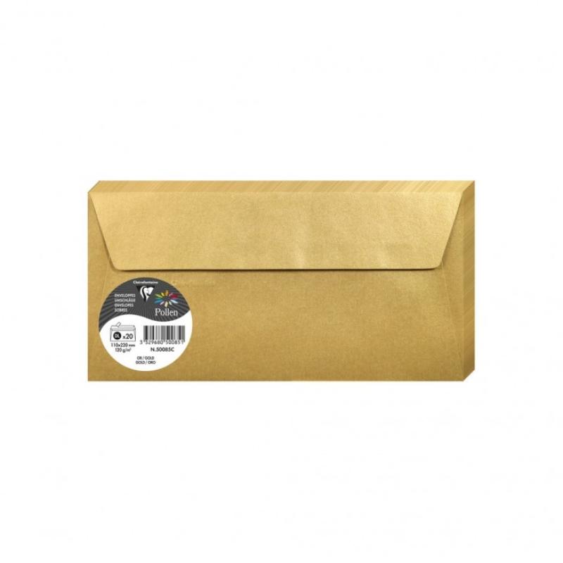 50085C sobre DL (110 x 220 mm) Oro 20 pieza(s)