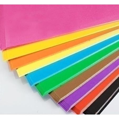 CARTULINA A3 FABR. 185g P/25 FUCSIA