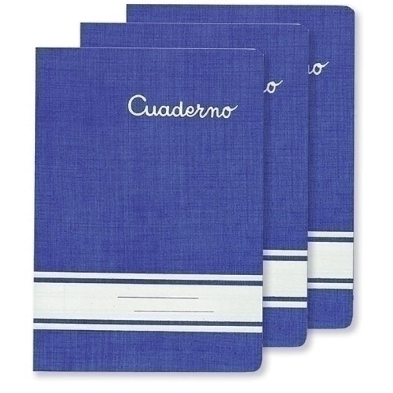 LIBRETA PACSA CUADERNO A5+ 30h CD.4 AZUL - Pack de 20 unidades