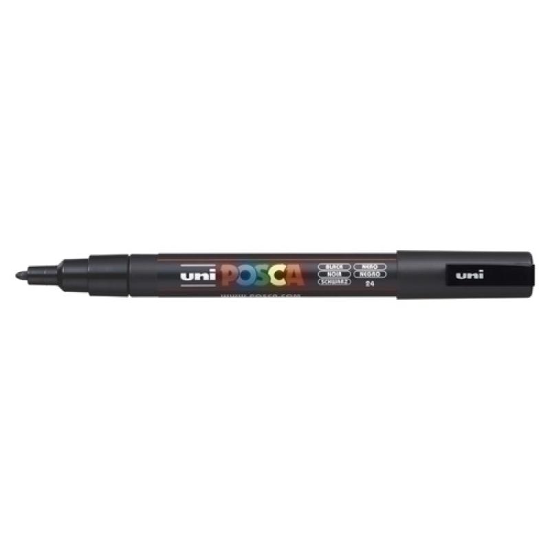 ROTUL.UNI-POSCA PC-3M NEGRO