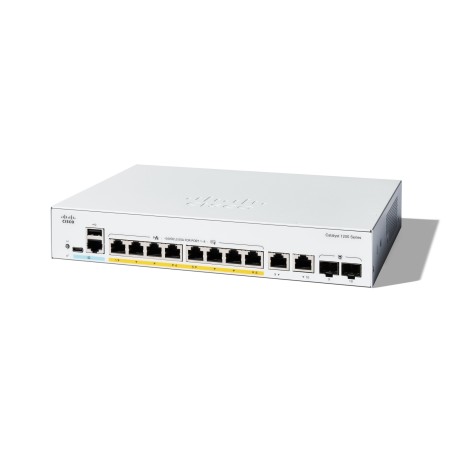 C1200-8P-E-2G switch Gestionado L2/L3 Gigabit Ethernet (10/100/1000) Blanco