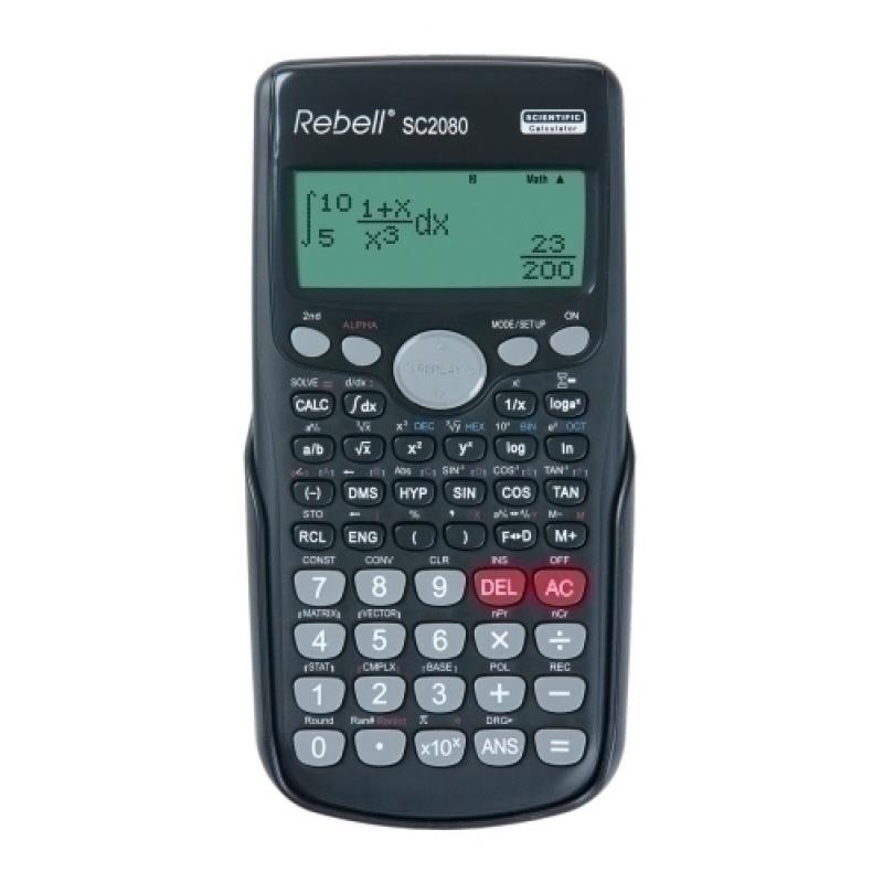 CALCULADORA CTF.REBELL 12 DIG. SC2080S