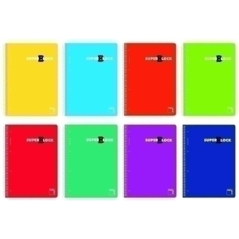 BLOCK PACSA SUPER mic.EXTRA A5 160h CD.5 - Pack de 4 unidades