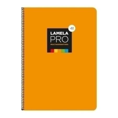 LAMELA BLOC t.DURA Fº 100h CDV. 4 NARANJ - Pack de 5 unidades