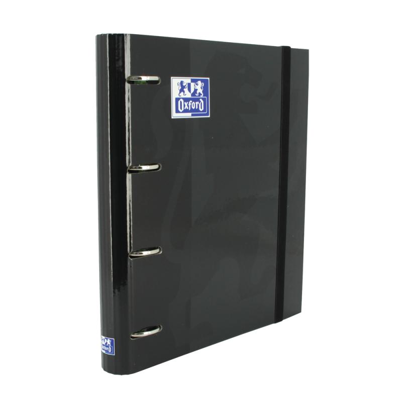 400109182 carpeta de cartón A4+ Negro
