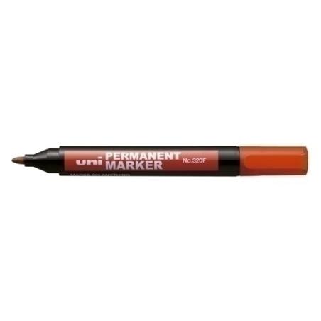 ROTUL.UNI NO.320F MARKER 3,0 mm ROJO - Pack de 12 unidades