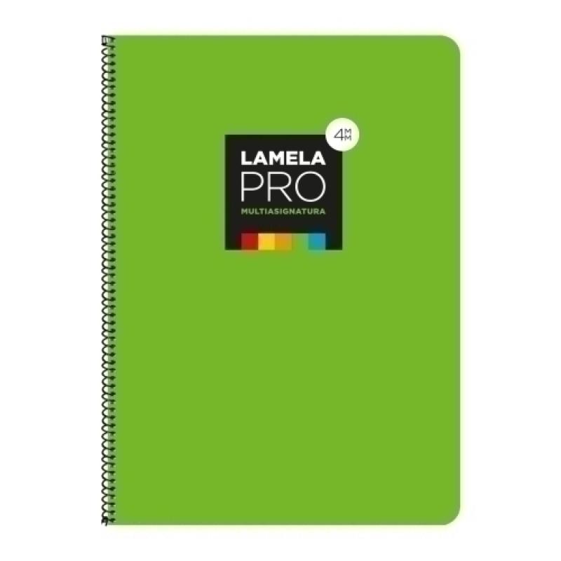LAMELA BLOC t.DURA Fº 100h CDV. 4 VERDE - Pack de 5 unidades