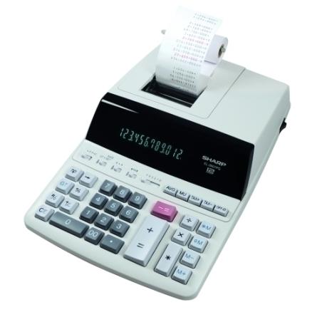 CALCULADORA IMPR. SHARP 12 DIG. EL-2607P