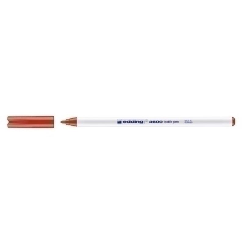 ROTUL.EDDING 4600 TELA FINO ROJO - Pack de 10 unidades