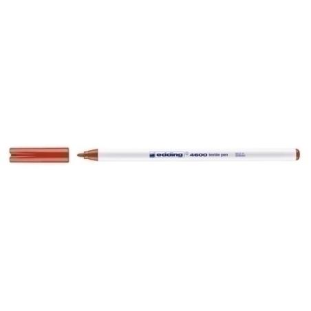 ROTUL.EDDING 4600 TELA FINO ROJO - Pack de 10 unidades
