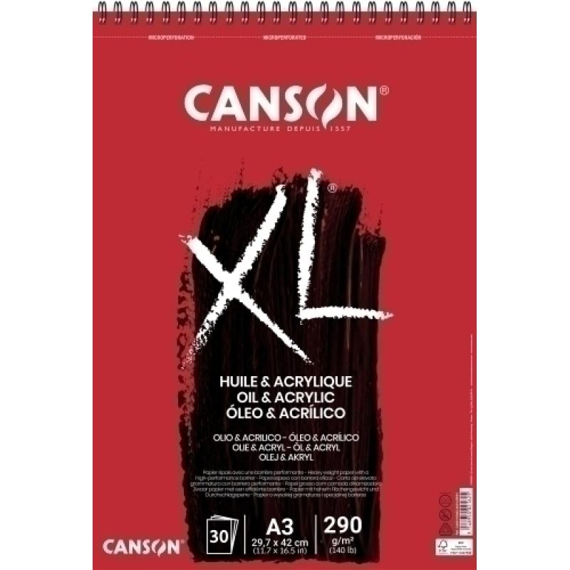 BLOCK DIB.G-C XL OLEO&ACRILICO (esp) A3 - Pack de 5 unidades