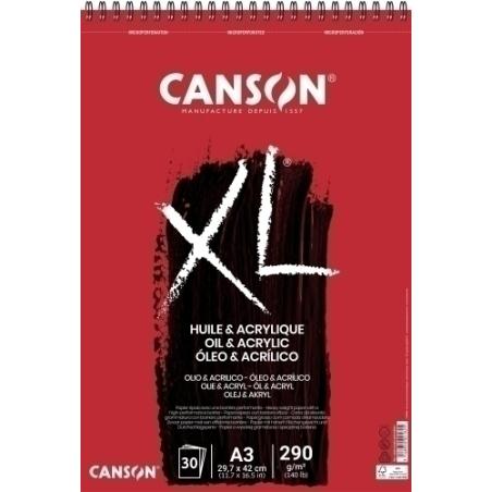 BLOCK DIB.G-C XL OLEO&ACRILICO (esp) A3 - Pack de 5 unidades