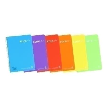 BLOCK ENRI PLUS PP Fº 80h PT.3,5 COL.(6) - Pack de 5 unidades