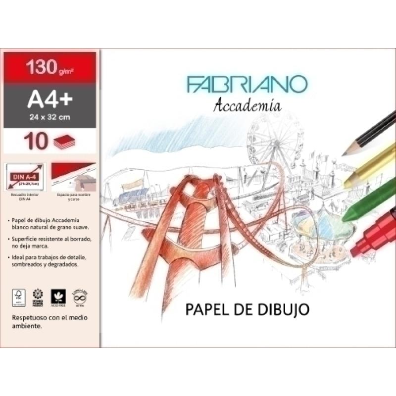 LAMINAS DIBUJO FABRIANO 24X32 C/R B/10 - Pack de 10 unidades