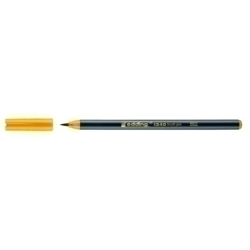 ROTUL.EDDING 1340 BRUSHPEN PAPAYA - Pack de 10 unidades