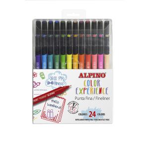 AR001039 rotulador Fino Multicolor 24 pieza(s)
