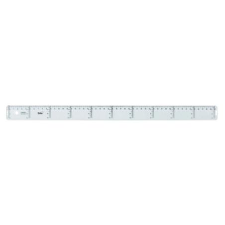 REGLA CRISTAL SAFTA 50 CENTIMETROS