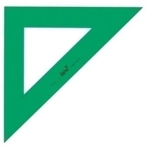 ESCUADRA SAFTA 25 CENTIMETROS VERDE