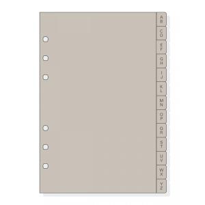 1966455 divisor Cloruro de polivinilo (PVC) Gris