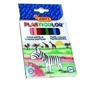 CERAS JOVI PLASTICOLOR ESTUCHE DE 12
