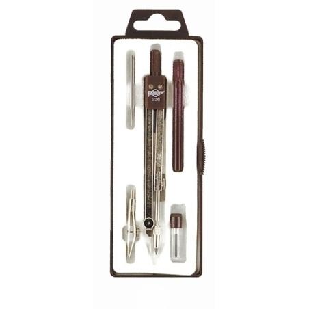 COMPAS ESCOLAR MINAS C/ACCESORIOS