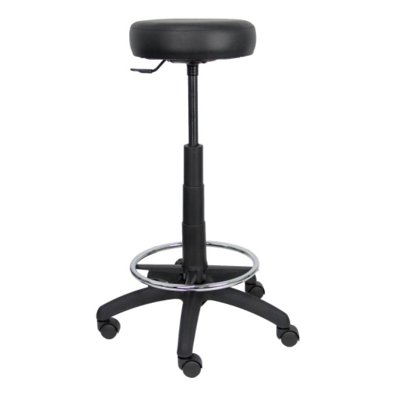 Tolosa Asiento acolchado Negro Imitación piel, Espuma Poliamida Rueda de reenvio 1 pieza(s)