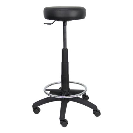 Tolosa Asiento acolchado Negro Imitación piel, Espuma Poliamida Rueda de reenvio 1 pieza(s)