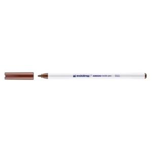 ROTUL.EDDING 4600 TELA FINO MARRON - Pack de 10 unidades