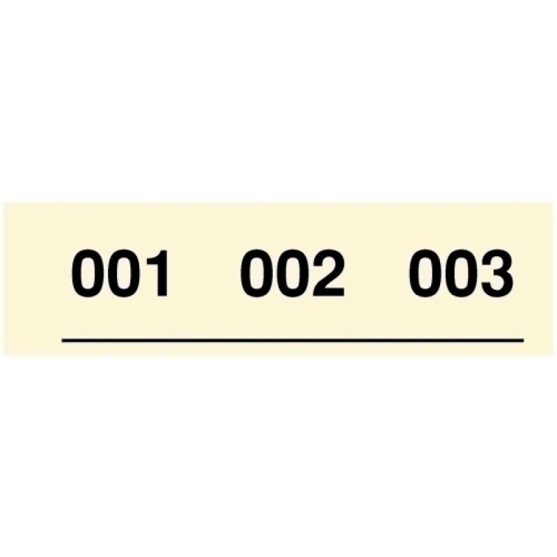 TALONARIO RIFAS DEL 1 AL 1000 (3 NUM.) - Pack de 20 unidades