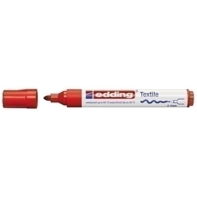 ROTUL.EDDING 4500 TELA ROJO