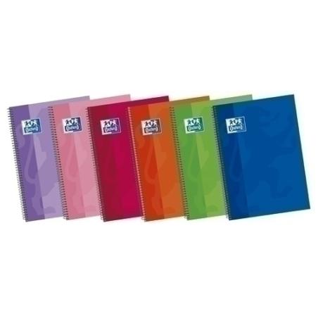 BLOCK OXF.SCH.EXTRA Fº 80h HZ. COL.(6) - Pack de 5 unidades