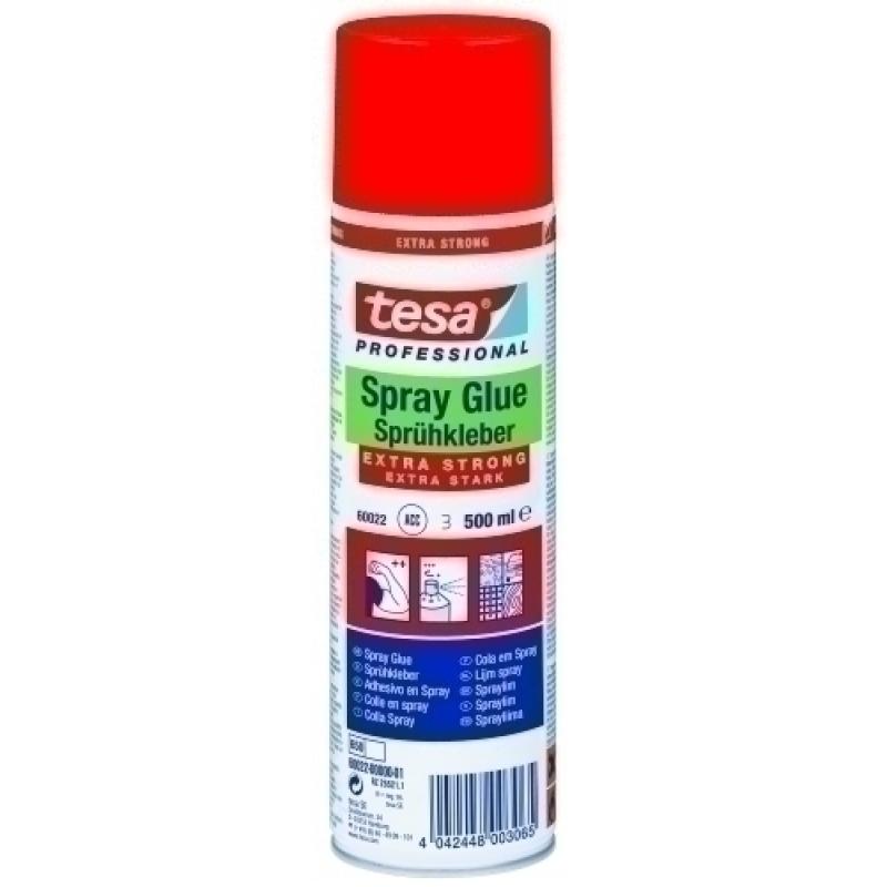 PEGAMENTO SPRAY TESA 500ml EXTRA FUERTE