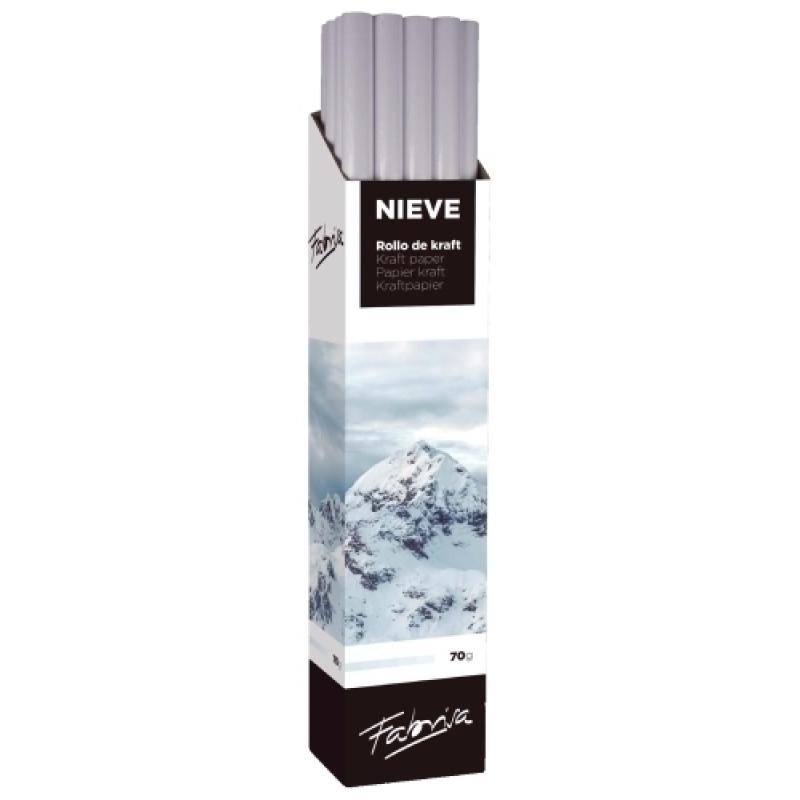 PAPEL EMB.KRAFT FABRISA 1x3 BLANCO E.30