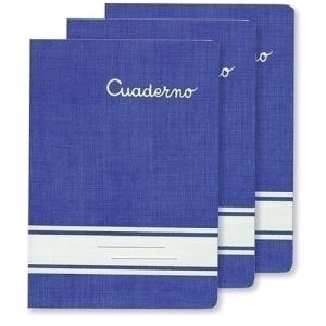 LIBRETA PACSA CUADERNO A5+ 30h PT 3,5 AZ - Pack de 20 unidades