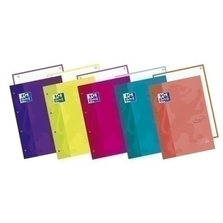 RECAMBIO OXF. A4+ 80h 4 TAL. CD.5 CORAL - Pack de 5 unidades