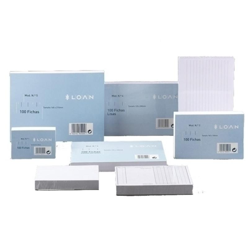 FICHAS LOAN LISAS 125x200 (Paq.100)