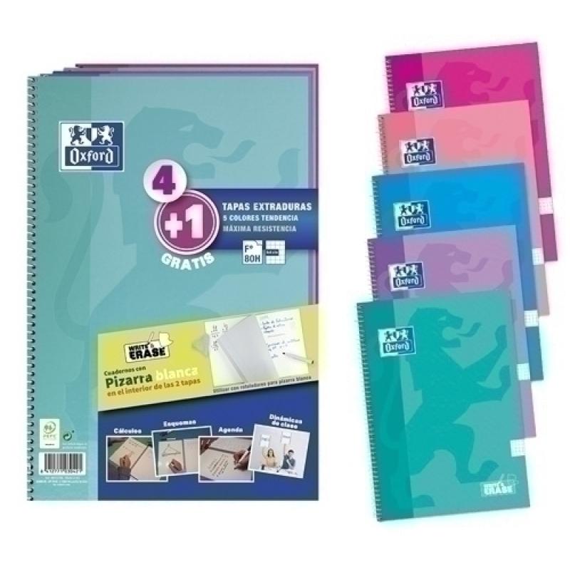 BLOCK OXF.SCH.EXTRA Fº 80h CD.4 PK.4+1