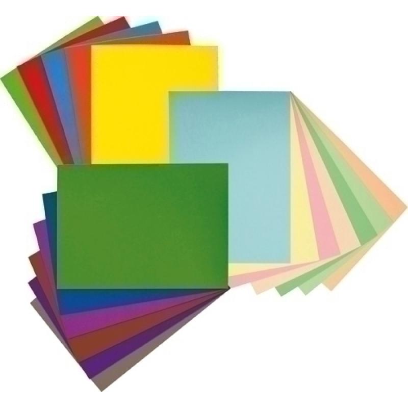 CARTULINA A4 FABR. 185g P/10 VERDE PAL