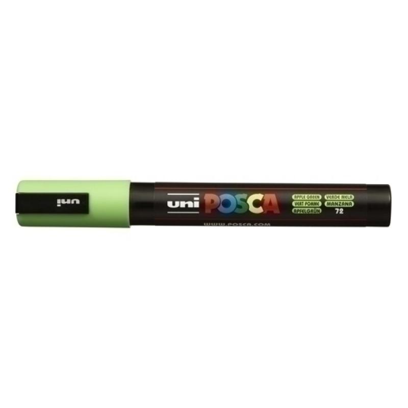 ROTUL.UNI-POSCA PC-5M VERDE MANZANA