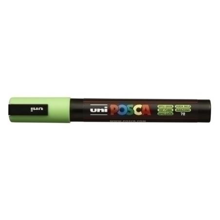 ROTUL.UNI-POSCA PC-5M VERDE MANZANA