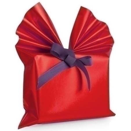 PAPEL REGALO COLIBRI 30x30 ROJO MATE