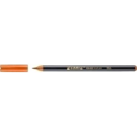 ROTUL.EDDING 1340 BRUSHPEN NARANJA - Pack de 10 unidades