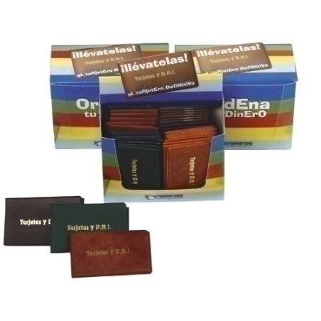 FUNDA CARNET IBERP.PVC TARJ.+NIF P/40
