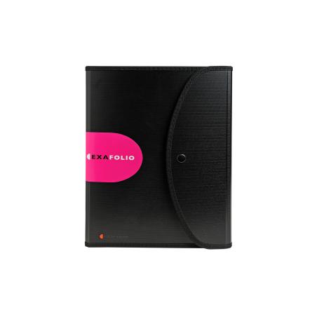 55834E carpeta Polipropileno (PP) Negro A4