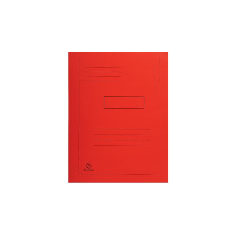 445003E carpeta Caja de cartón Rojo A4